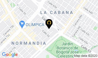 Mapa de Acuaclub en Bogotá D.C