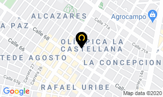 Mapa de Acuamaquinaria E.f. en Bogotá D.C