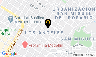 Mapa de Acuamatic en Medellín