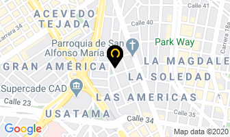 Mapa de Acuametal Ltda. en Bogotá D.C