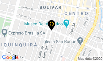 Mapa de Acuamundo en Barranquilla