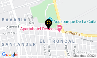 Mapa de Acuaparque De La Caña en Cali