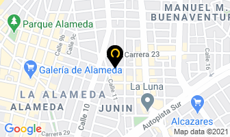 Mapa de Acuarela Band en Cali