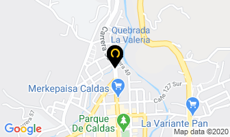 Mapa de Acuario arrecife en Caldas
