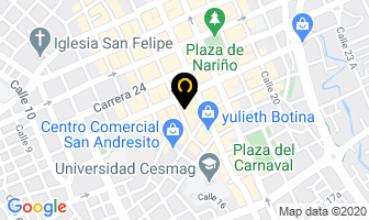 Mapa de Acuario Perla Negra en Pasto