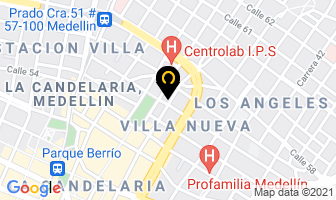 Mapa de Acuario Piscis en Medellín