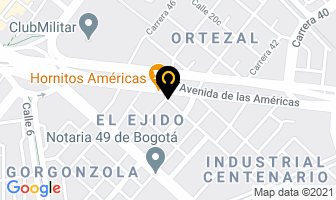 Mapa de Acuatécnica Ltda. en Bogotá D.C