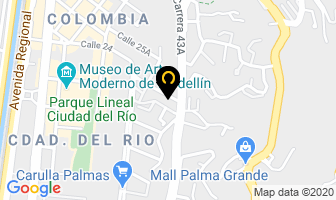 Mapa de Acuáticos Tecnoborda Ltda. en Medellín