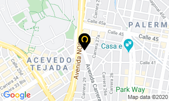 Mapa de Acuavelez Distribuciones en Bogotá D.C