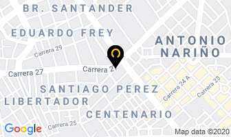 Mapa de Acuavidrios en Bogotá D.C