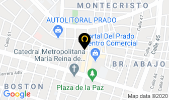 Mapa de Adecor S.a.s. en Barranquilla