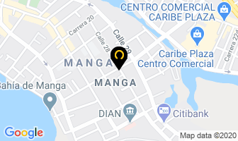 Mapa de Adecorpe en Cartagena
