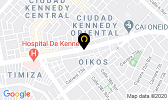 Mapa de Adeinco Ingeniería en Bogotá D.C