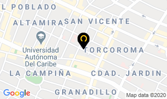 Mapa de Adelgazar Ltda. en Barranquilla