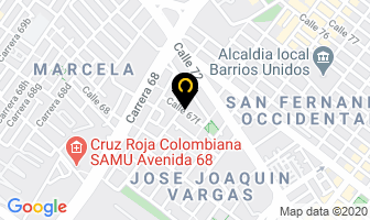 Mapa de Adelsa Ltda. en Bogotá D.C