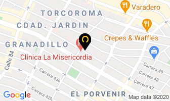 Mapa de Adental en Barranquilla