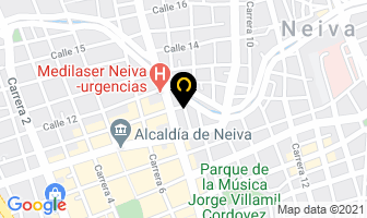 Mapa de Adercal Arquitectura en Neiva