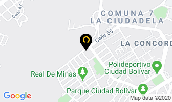 Mapa de Adhore High Tech E.u. en Bucaramanga