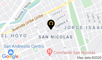 Mapa de Adiela De Lombana en Cali