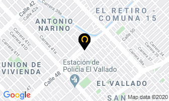 Mapa de Adiestramiento Canino en Cali