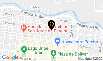 Mapa de Adiestramiento Canino Sitekan en Pereira