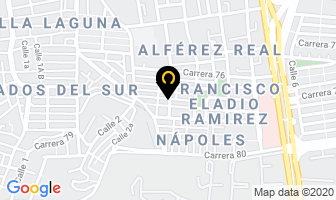 Mapa de Adines Distribuciones Vinasco E Hijos Ltda. en Cali