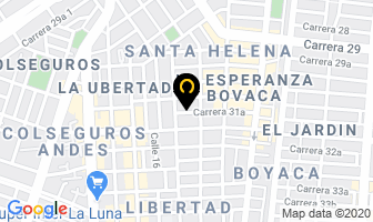 Mapa de Administración Y Construcción Andcons en Cali