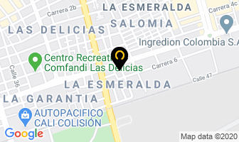 Mapa de Administraciones Los Leones Ltda. en Cali
