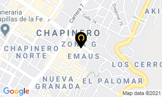 Mapa de Administradora De Inmuebles Adi Ltda. en Bogotá D.C