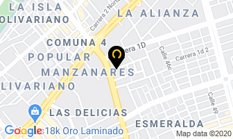 Mapa de Administradora De Taxis La Bodega en Cali