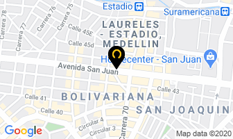 Mapa de Adobes Y Tejas en Medellín