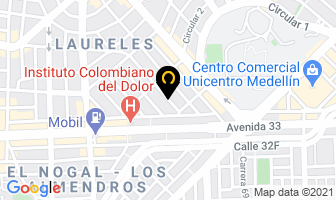 Mapa de Adone Biasin en Medellín