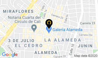 Mapa de Adornos & Accesorios en Cali