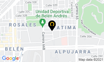Mapa de Adrede Arquitectura en Medellín