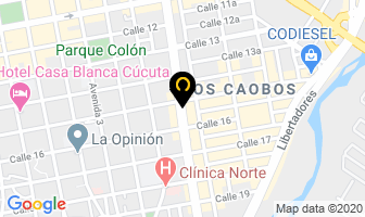Mapa de Adriana Contreras en Cúcuta