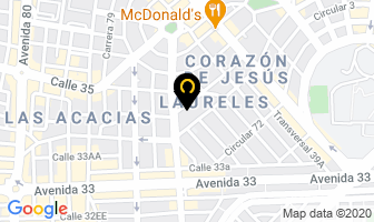 Mapa de Adu Distribuidores Ltda. en Medellín