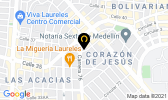 Mapa de Adviser Consultores en Medellín