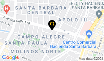 Mapa de Aeon Apartments en Bogotá D.C