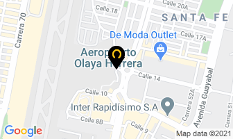 Mapa de Aero Servicios V.i.p en Medellín
