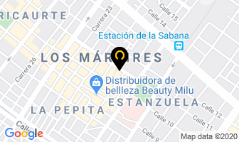 Mapa de Aerofast en Bogotá D.C