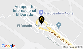 Mapa de Aerolínea Air Cargo Pack en Bogotá D.C