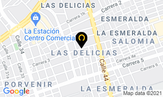 Mapa de Aeromarítima Cargo Express Courrier en Cali
