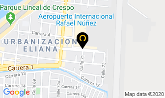 Mapa de Aerosupport Ltda. en Cartagena