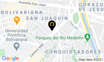 Mapa de Aerotech S.a. en Medellín