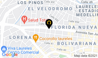 Mapa de Aescala Moviliario en Medellín