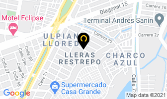 Mapa de Afac Entregas Del Valle en Cali