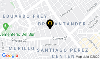 Mapa de Afe Pegantes Stars en Bogotá D.C