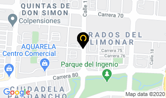 Mapa de A.f.g. Camisetas en Cali