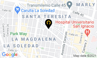 Mapa de Afiacol Construcciones Ltda en Bogotá D.C
