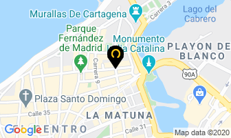 Mapa de Afilaconsi Ltda. en Cartagena